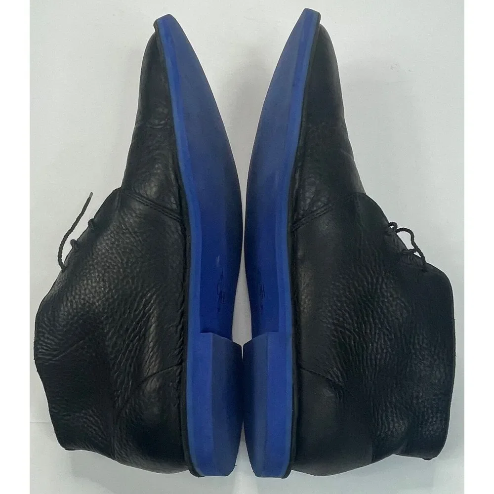 Cole Haan Paul Eva Chukka II Men s Black Tumbled‎ Blue Bottoms Size 13M
